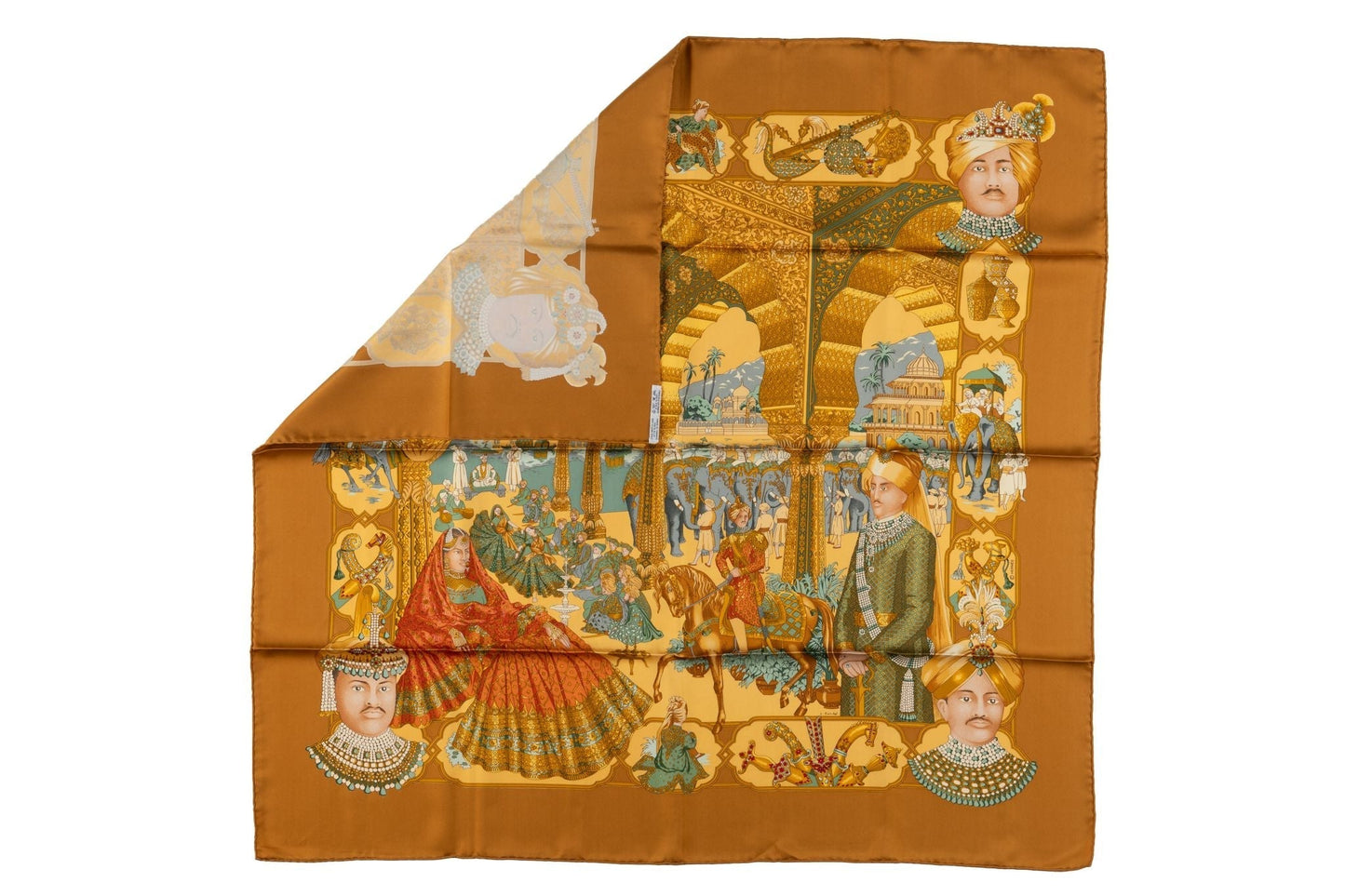 Hermes "Splendeur des Maharajas" Scarf