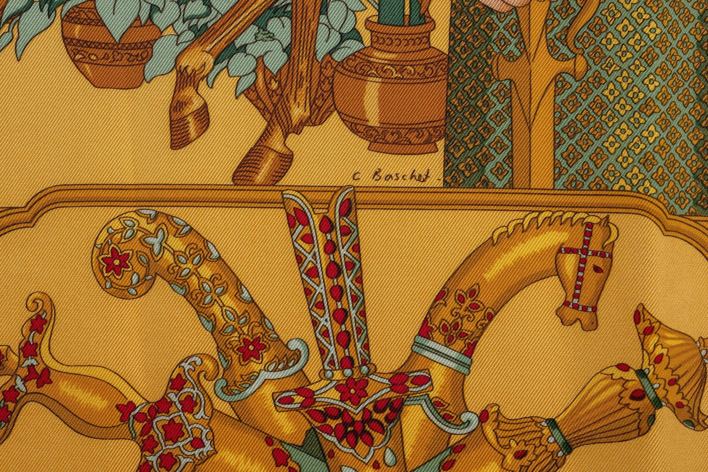 Hermes "Splendeur des Maharajas" Scarf