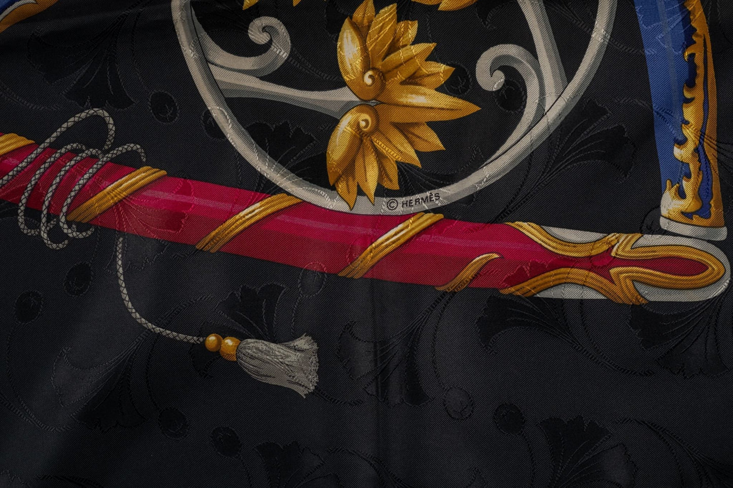 Hermes "Daimyo Princes du Soleil" Scarf