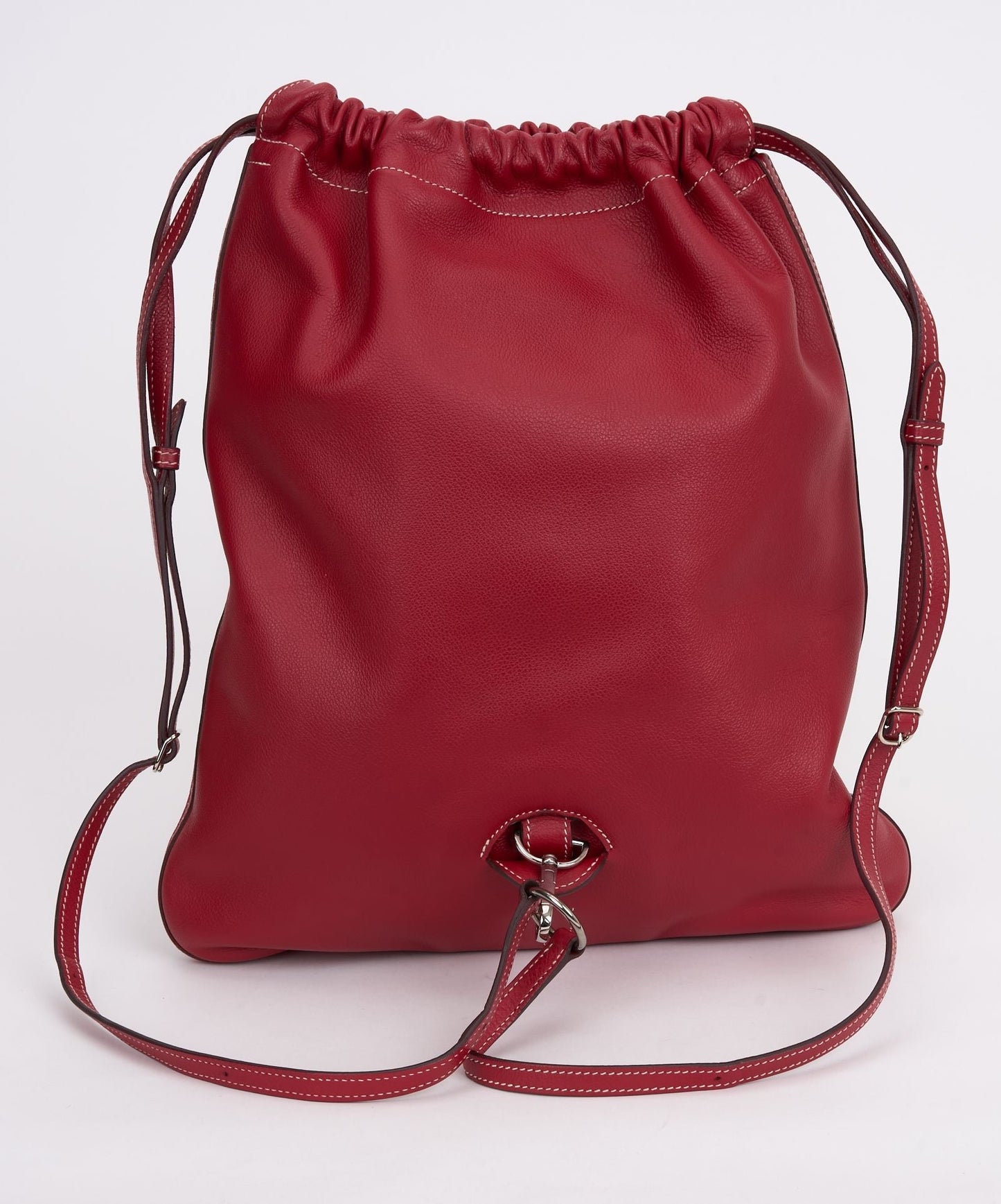 Hermes Bridado Red Backpack