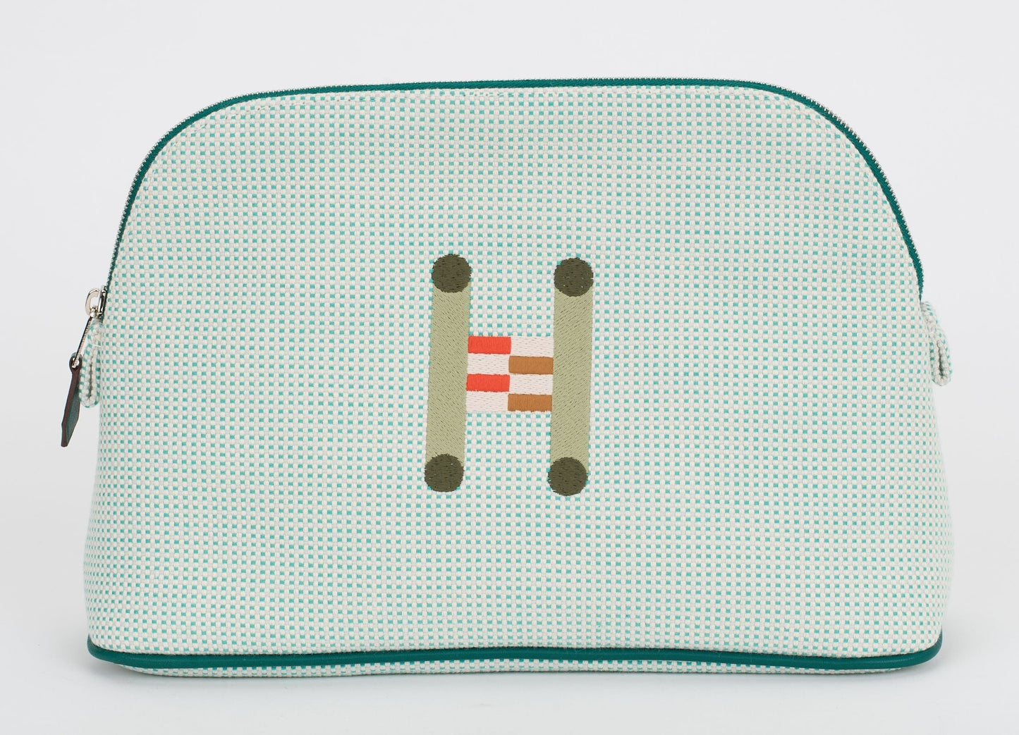 Hermes New Bolide Crazy H Case Green