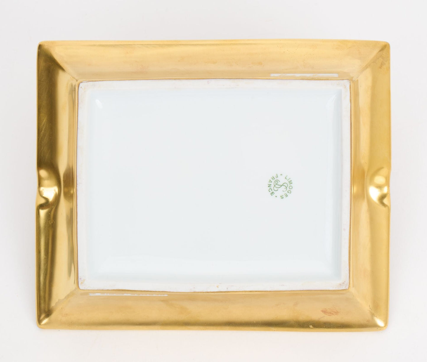 Hermes Bird Porcelain Yellow Ashtray