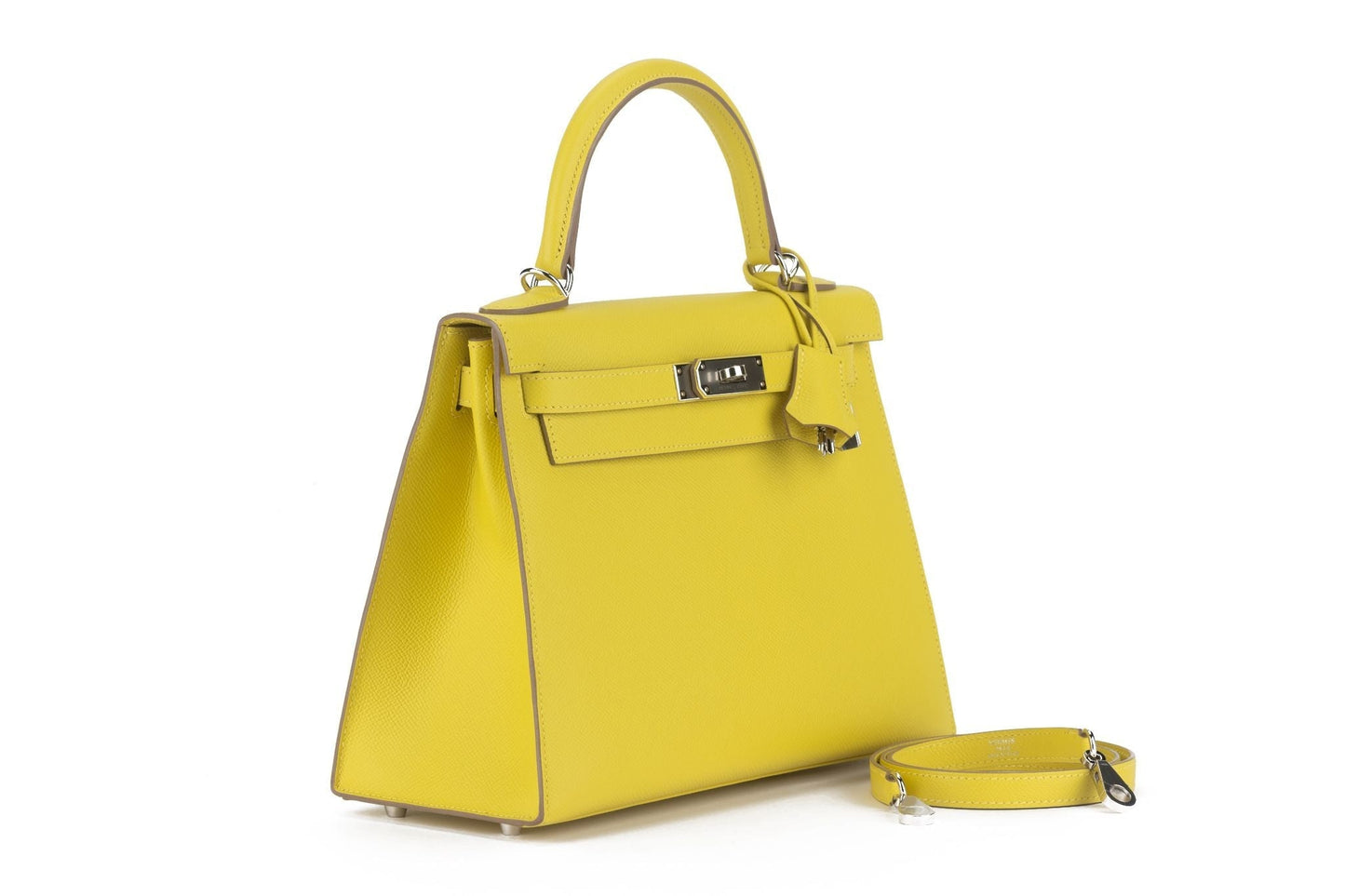 Hermes New Kelly 28 Sellier Epsom Lime
