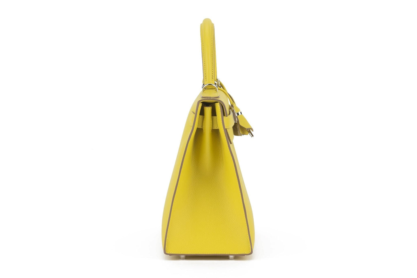 Hermes New Kelly 28 Sellier Epsom Lime