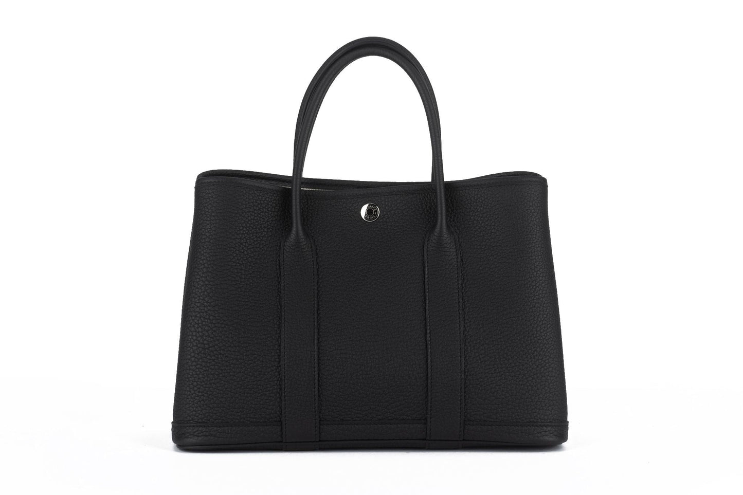 Hermes New Garden Party PM Black Negonda