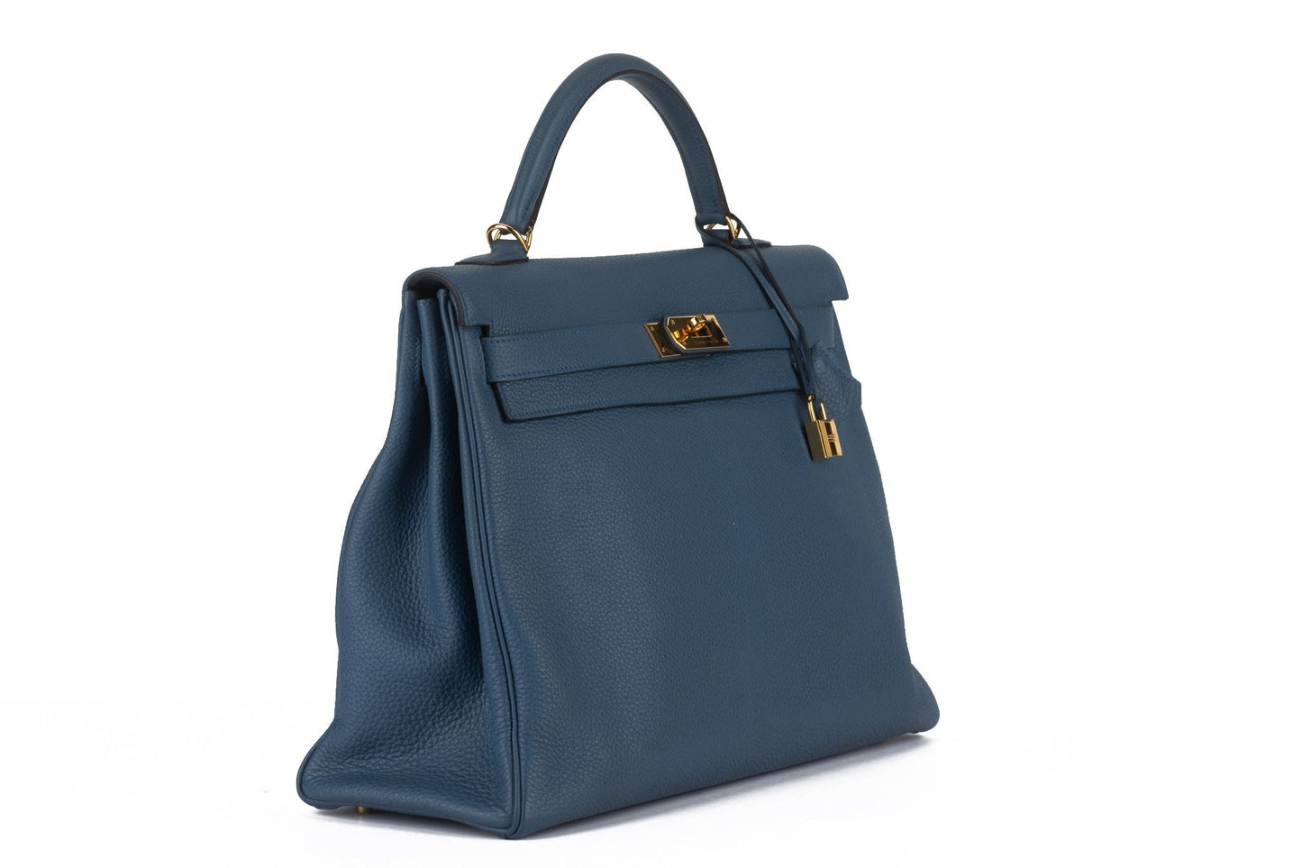 Hermes Blue Brighton Kelly Retourne 40
