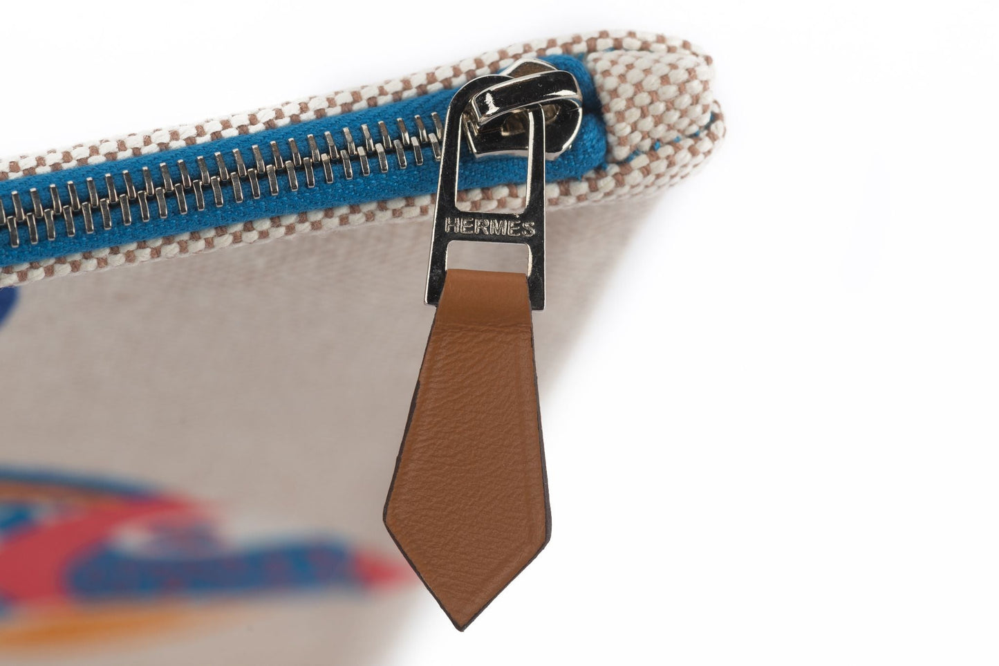 Hermes New Toile Clutch Traffic Jam