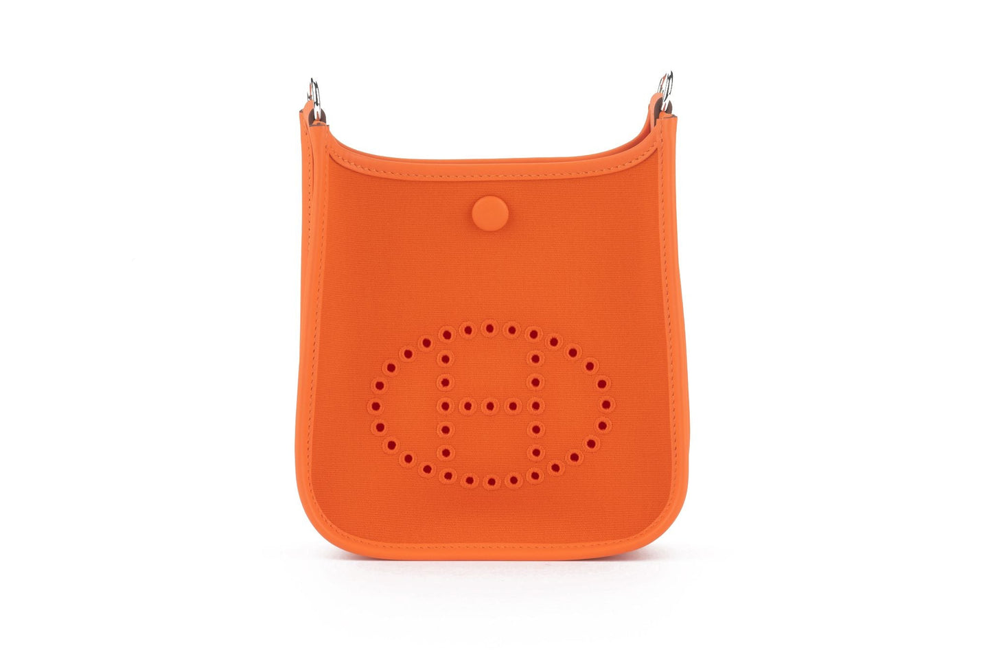 Hermes New Mini Evelyne Neo Orange