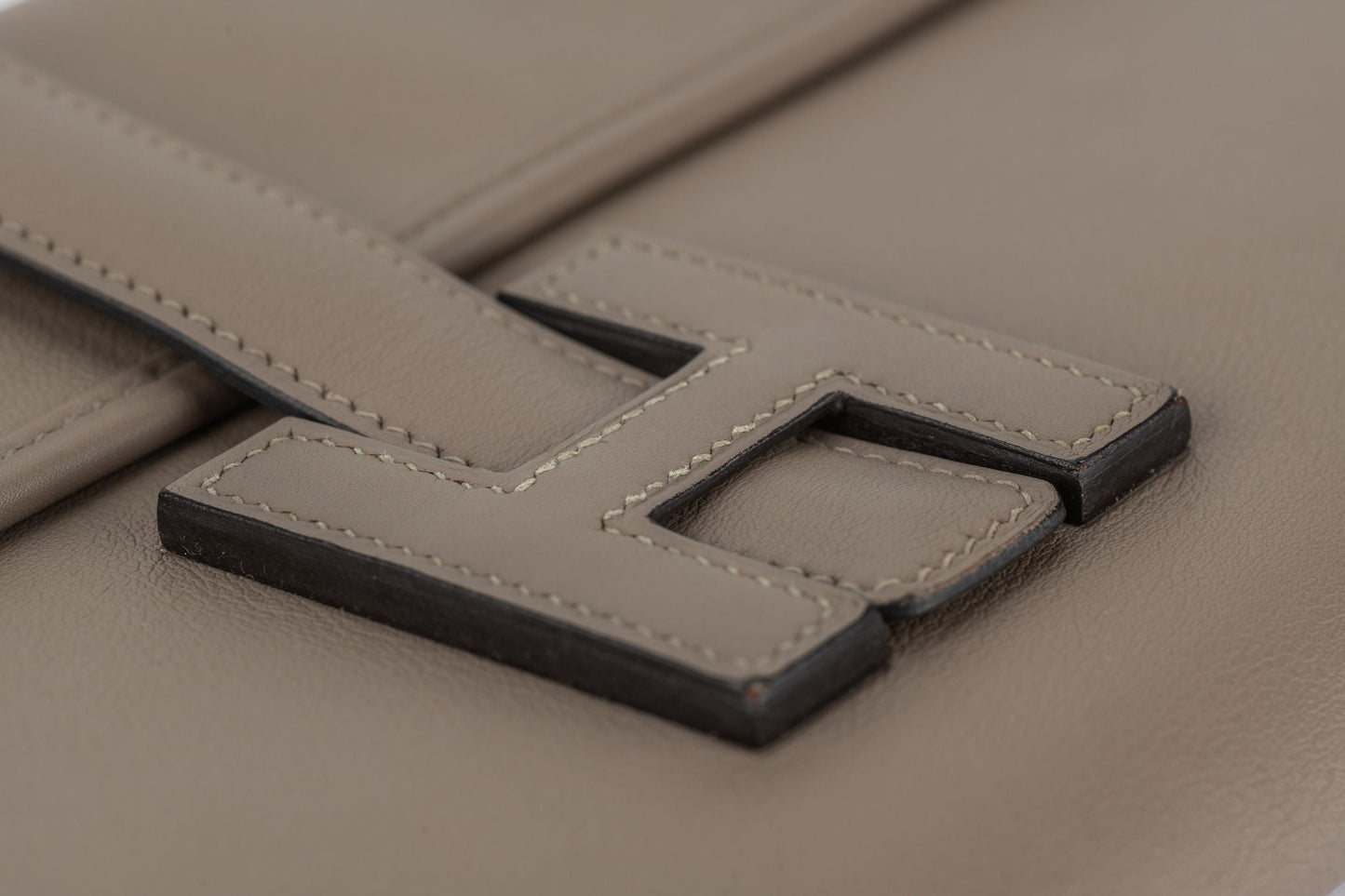 Hermes Swift Jige Elan 29 Clutch Etoupe