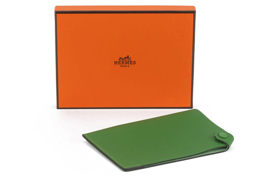 Hermes Epsom Tarmac PM Passport Holder