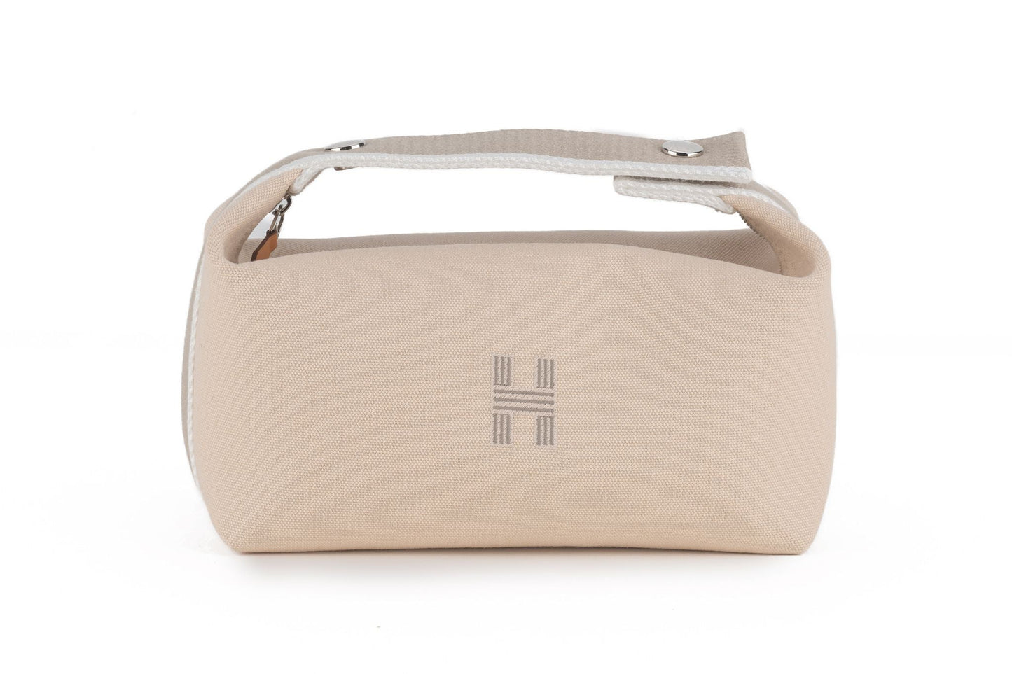 Hermes Canvas Small Bride-A-Brac Pouch