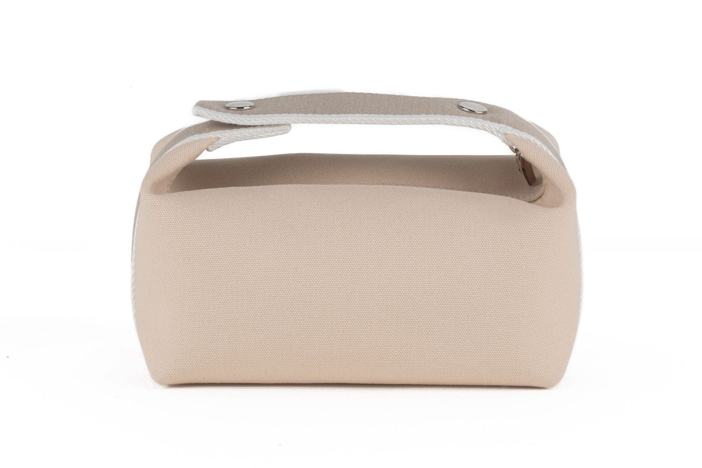 Hermes Canvas Small Bride-A-Brac Pouch