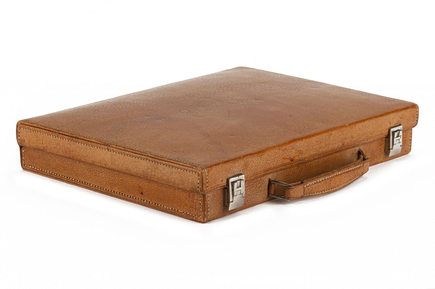 Hermes Caramel Toiletry Travel Case