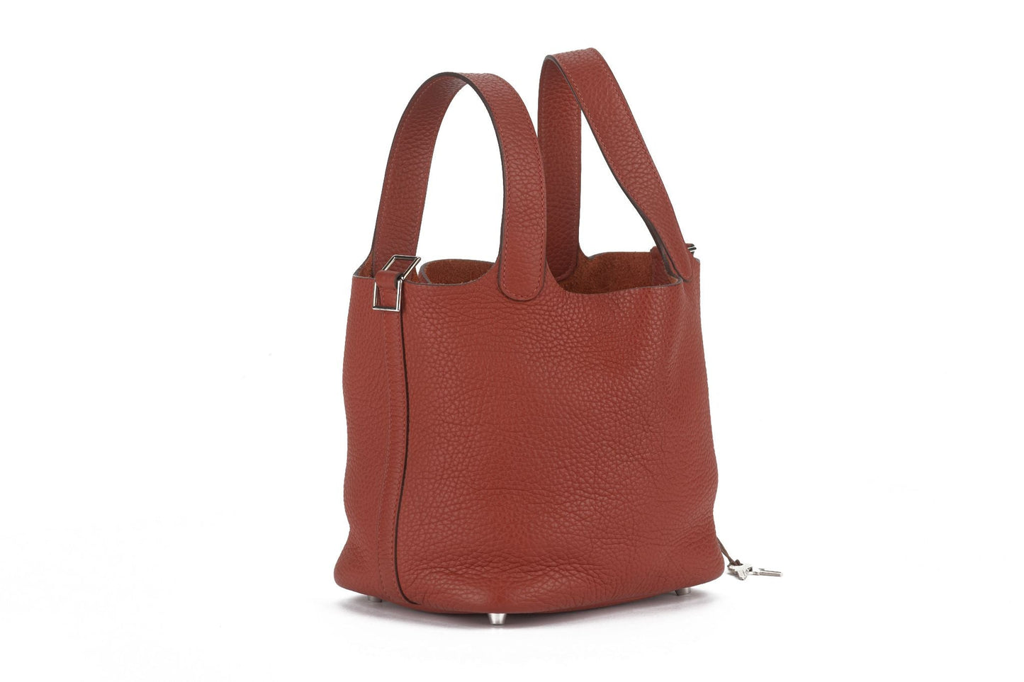Hermes Brique Picotin 18 Lock Togo