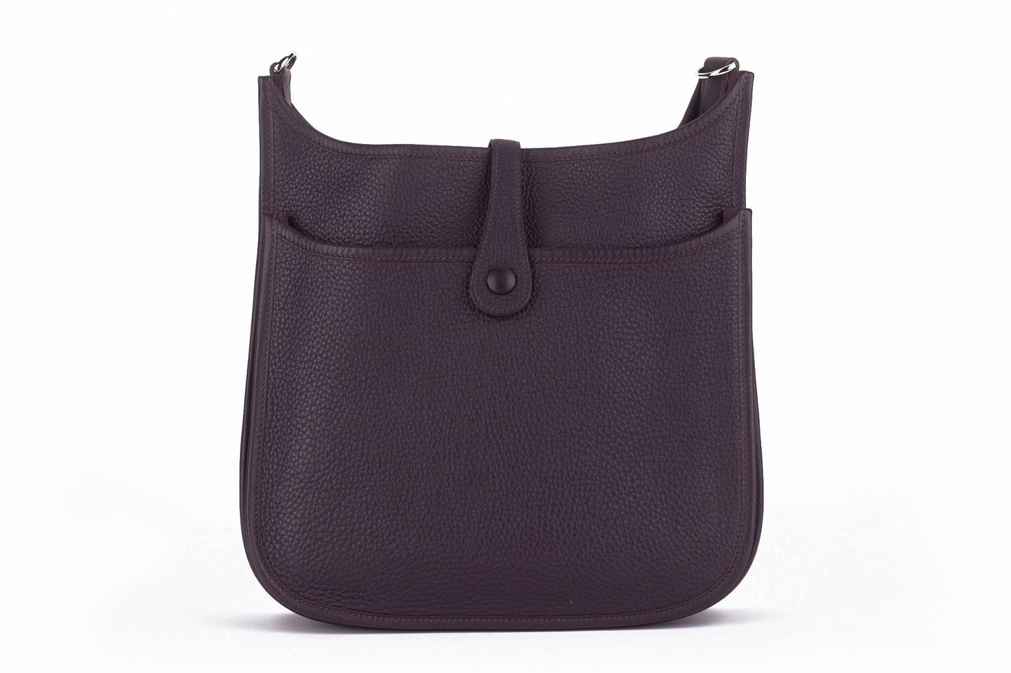 Hermes Medium Raisin Evelyne Poche 29