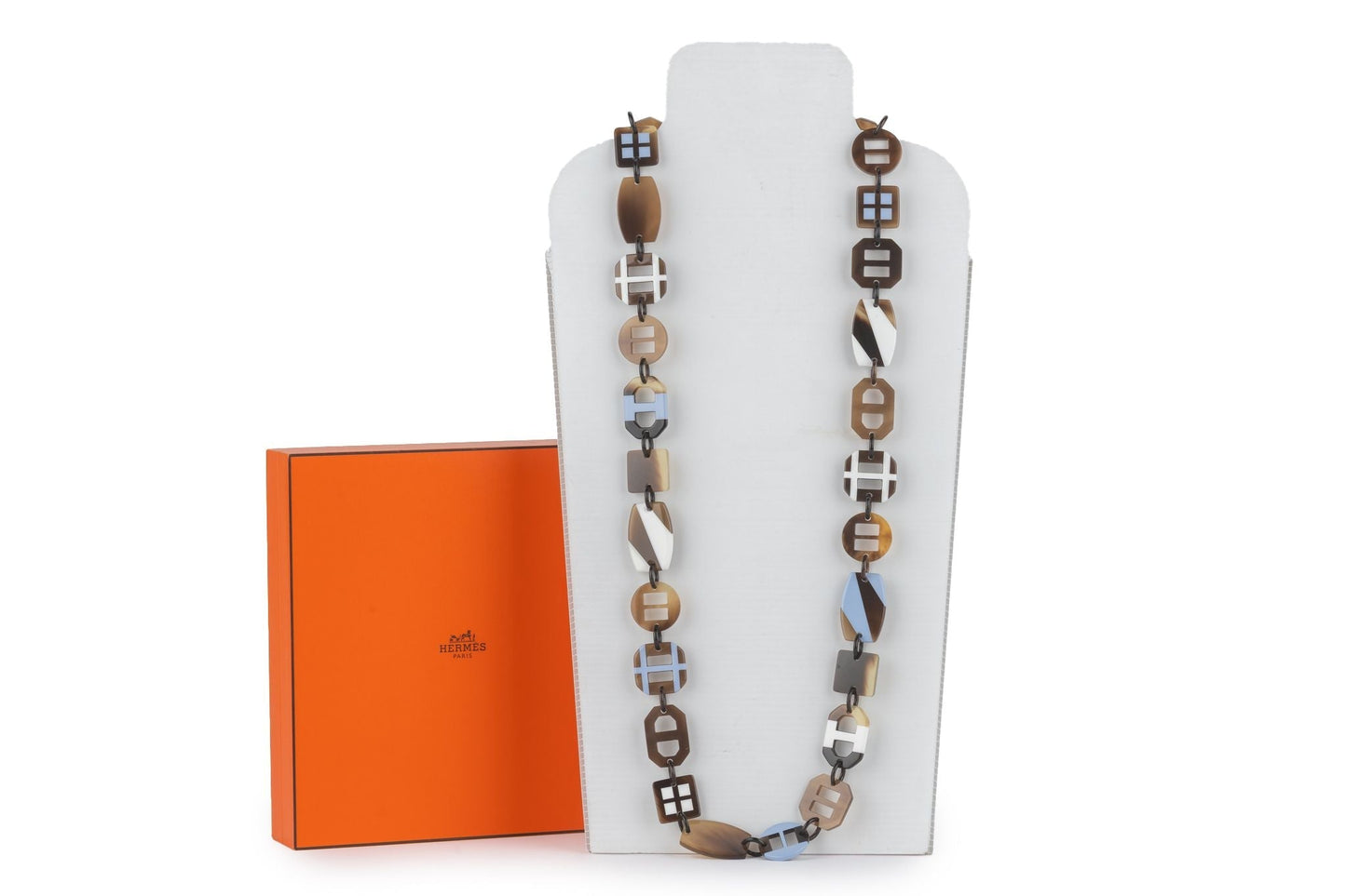 Hermes Horn Opus Long Necklace