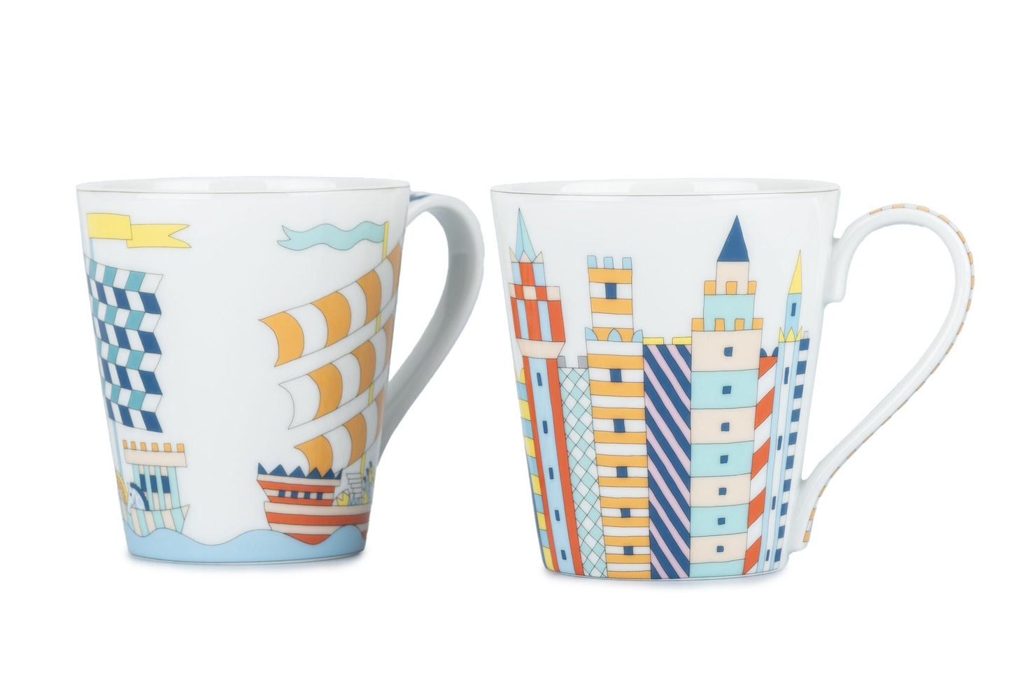 Hermes Two Mugs Chateau Épopée