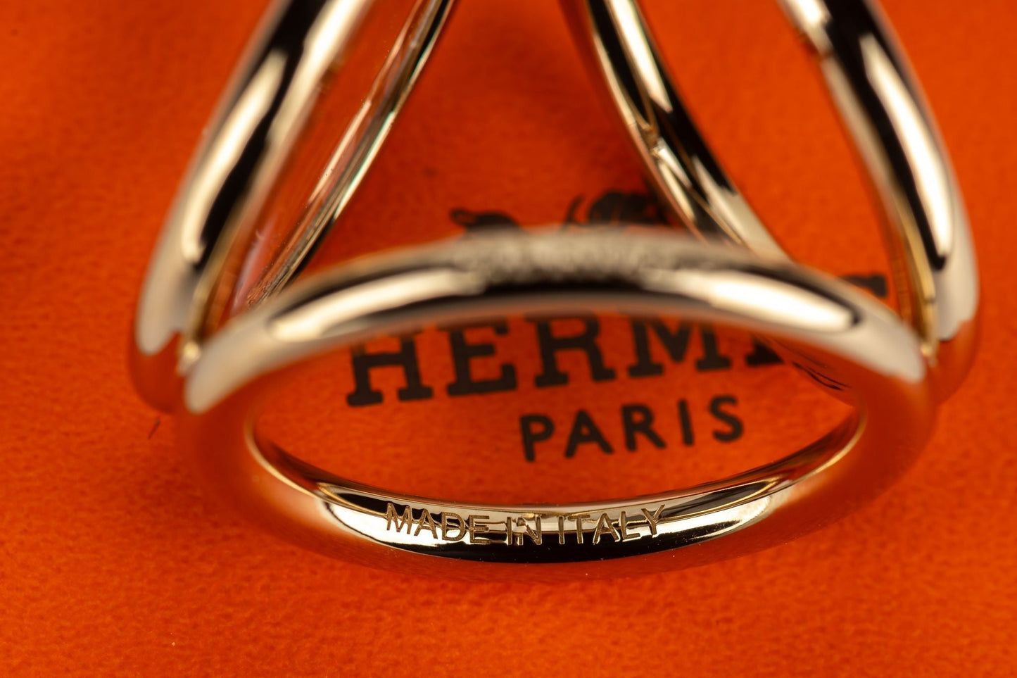 Hermes Anneau de Carre Trio Loop New