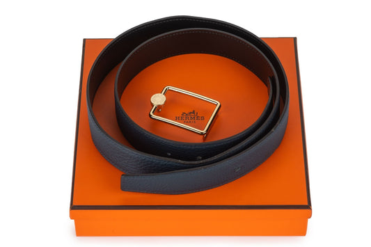 Hermes New Reversible Leather Belt