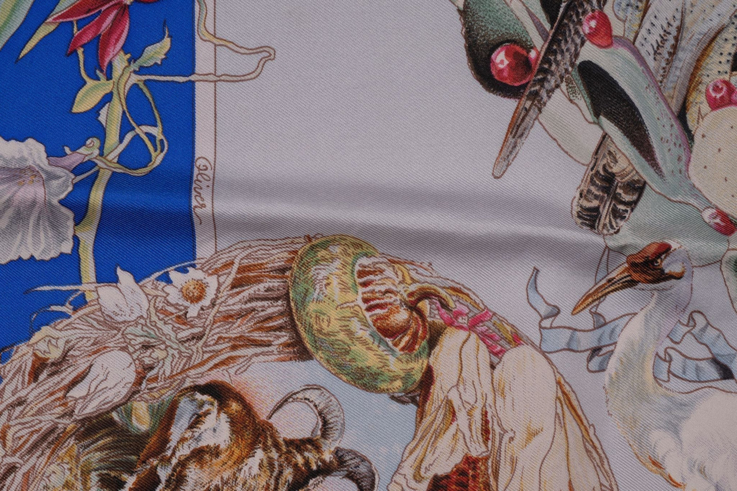 Hermes "Faune et Flore du Texas" Scarf