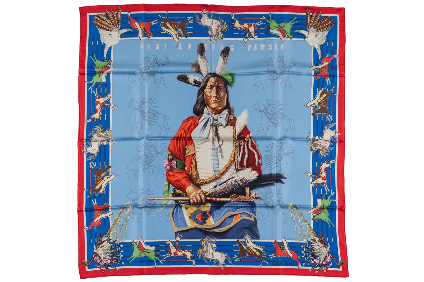 Hermes "Pani La Shar Pawnee" Scarf