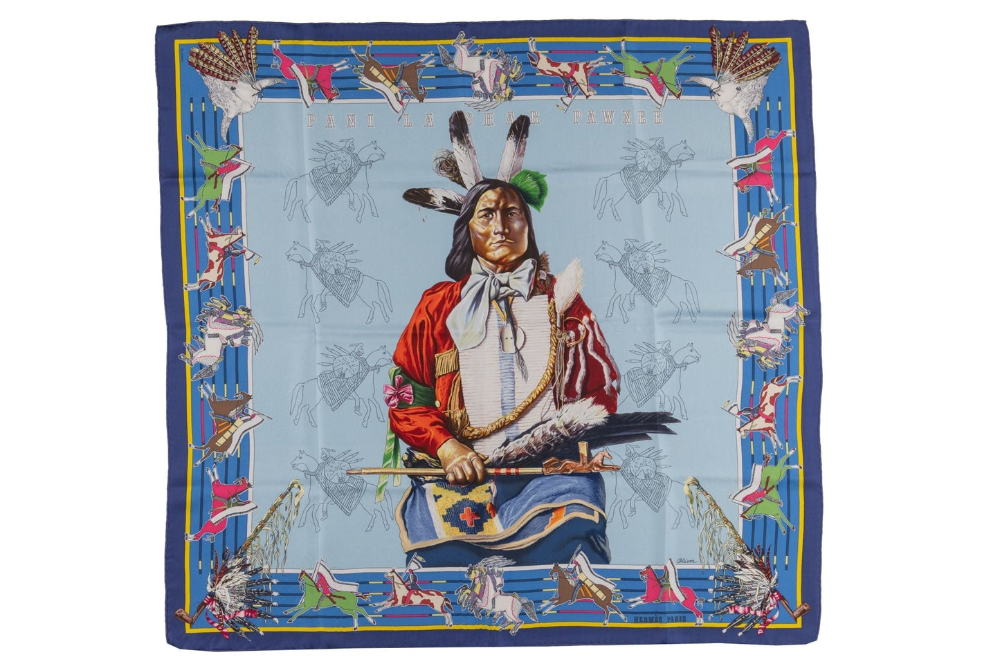 Hermes "Pani La Shar Pawnee" Scarf
