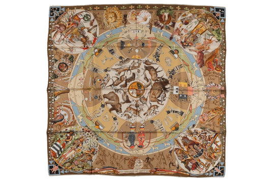 Hermes "Les Mythologies Des Homme" Scarf