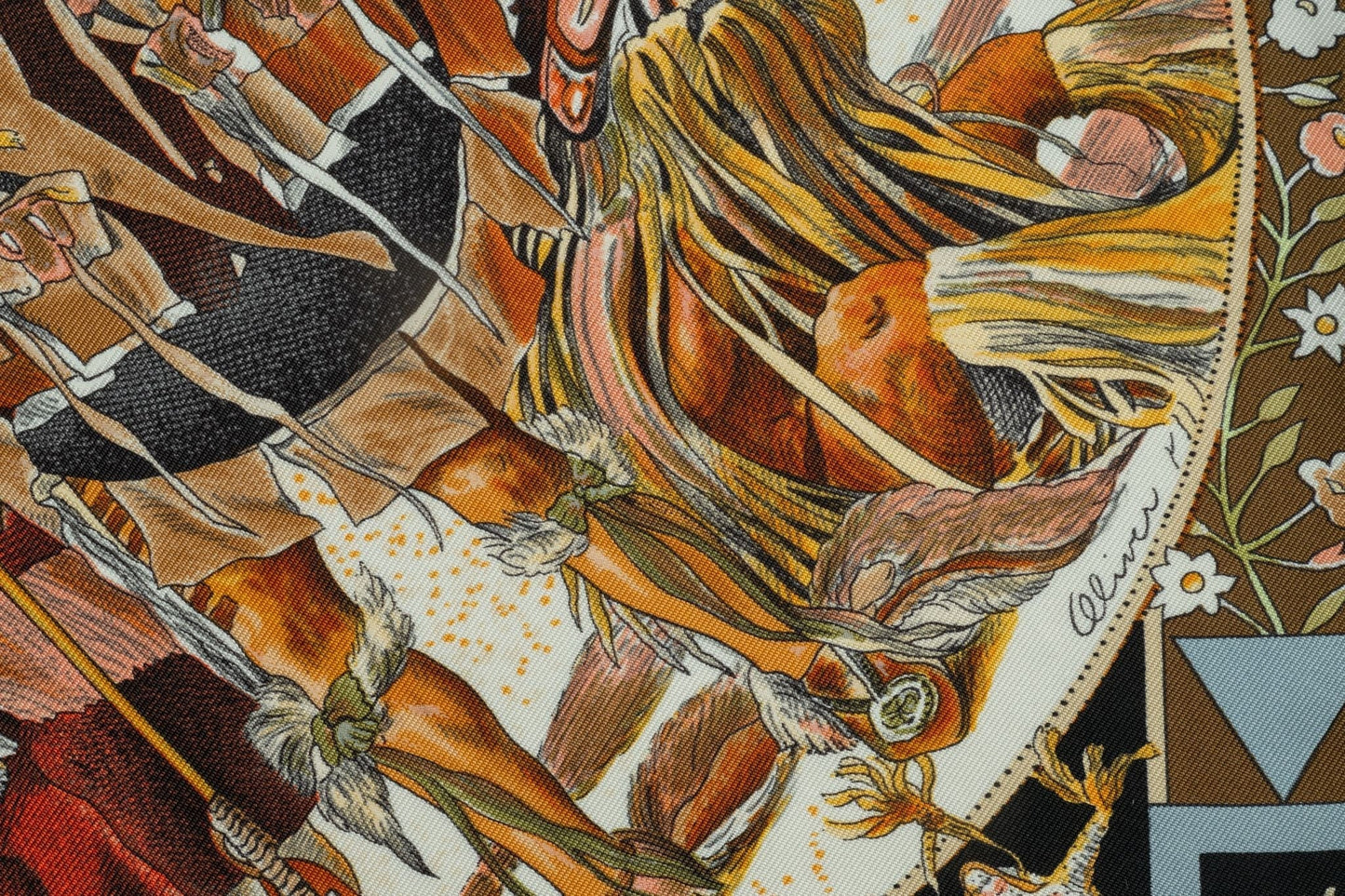 Hermes "Les Mythologies Des Homme" Scarf