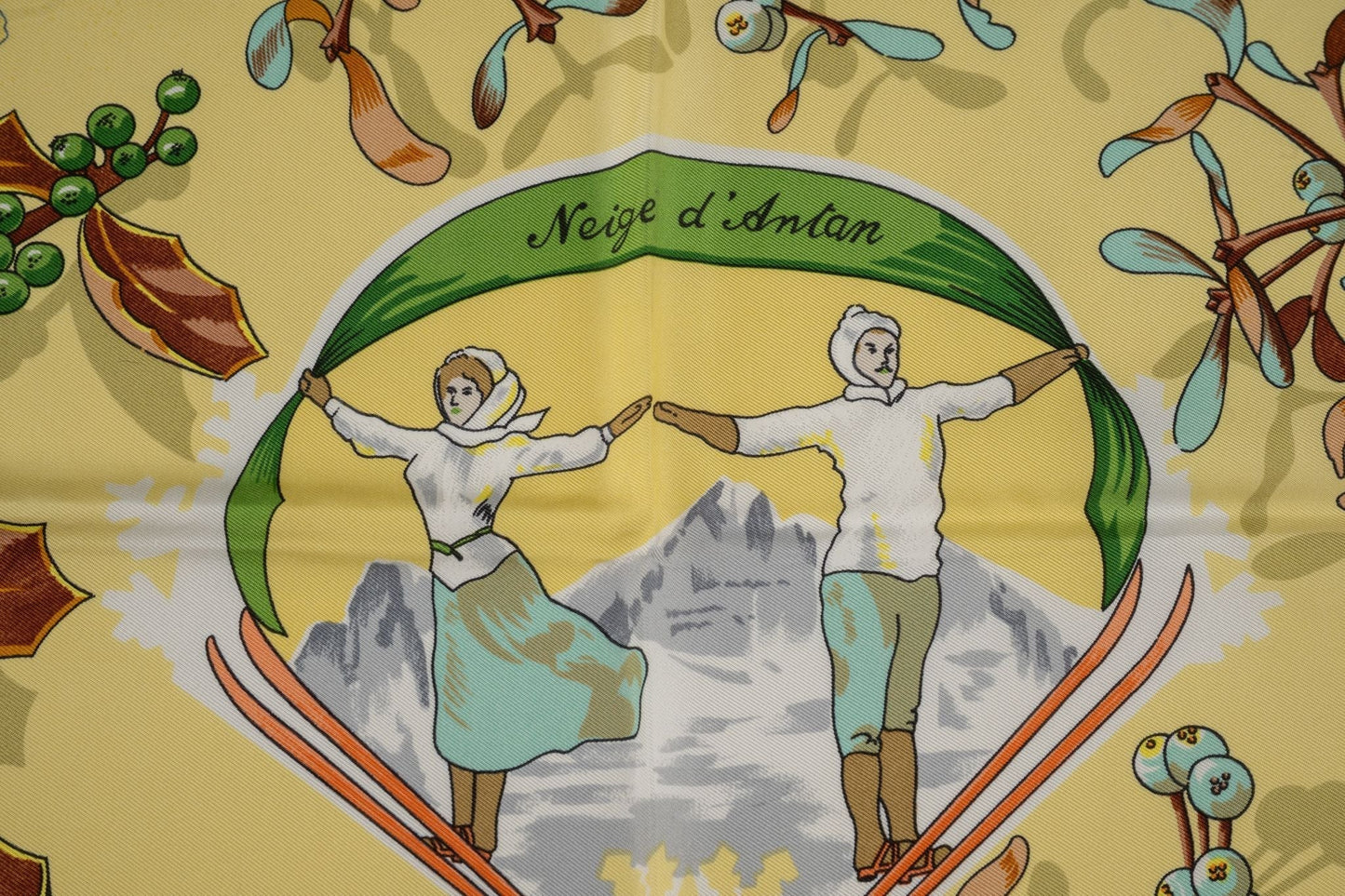 Hermes Collectible "Niege D'Antan" Scarf