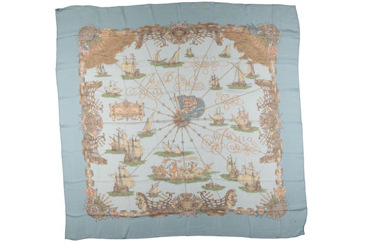 Hermes "Voiles De Lumiere" Silk Shawl