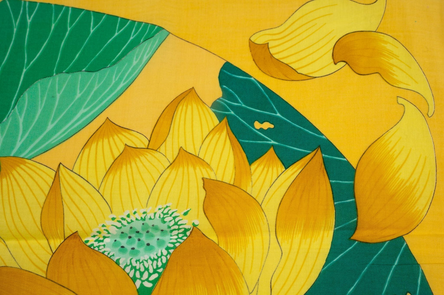 Hermes "Fleurs De Lotus"  Scarf