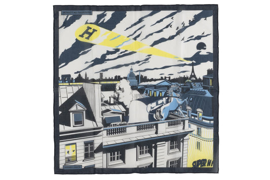 Hermes "Nuit au Faubourg" Scarf