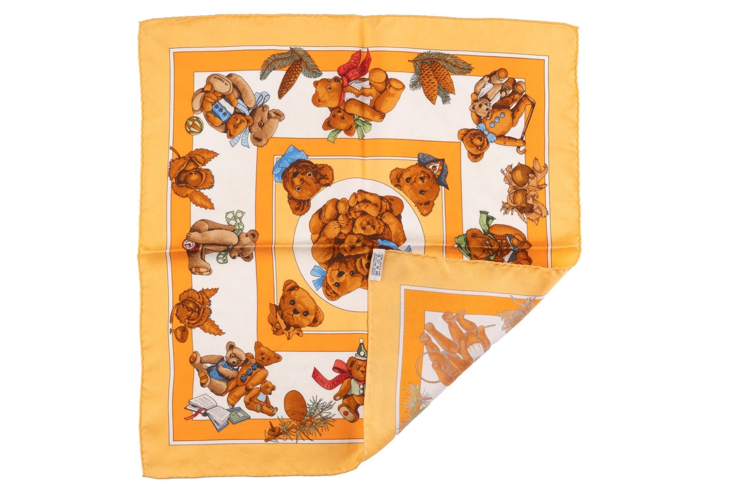 Hermes "Confidents des Coeur" Silk Scarf