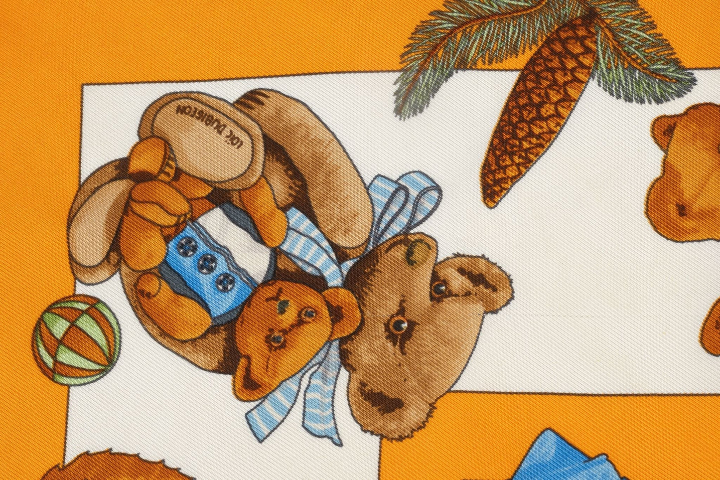 Hermes "Confidents des Coeur" Silk Scarf