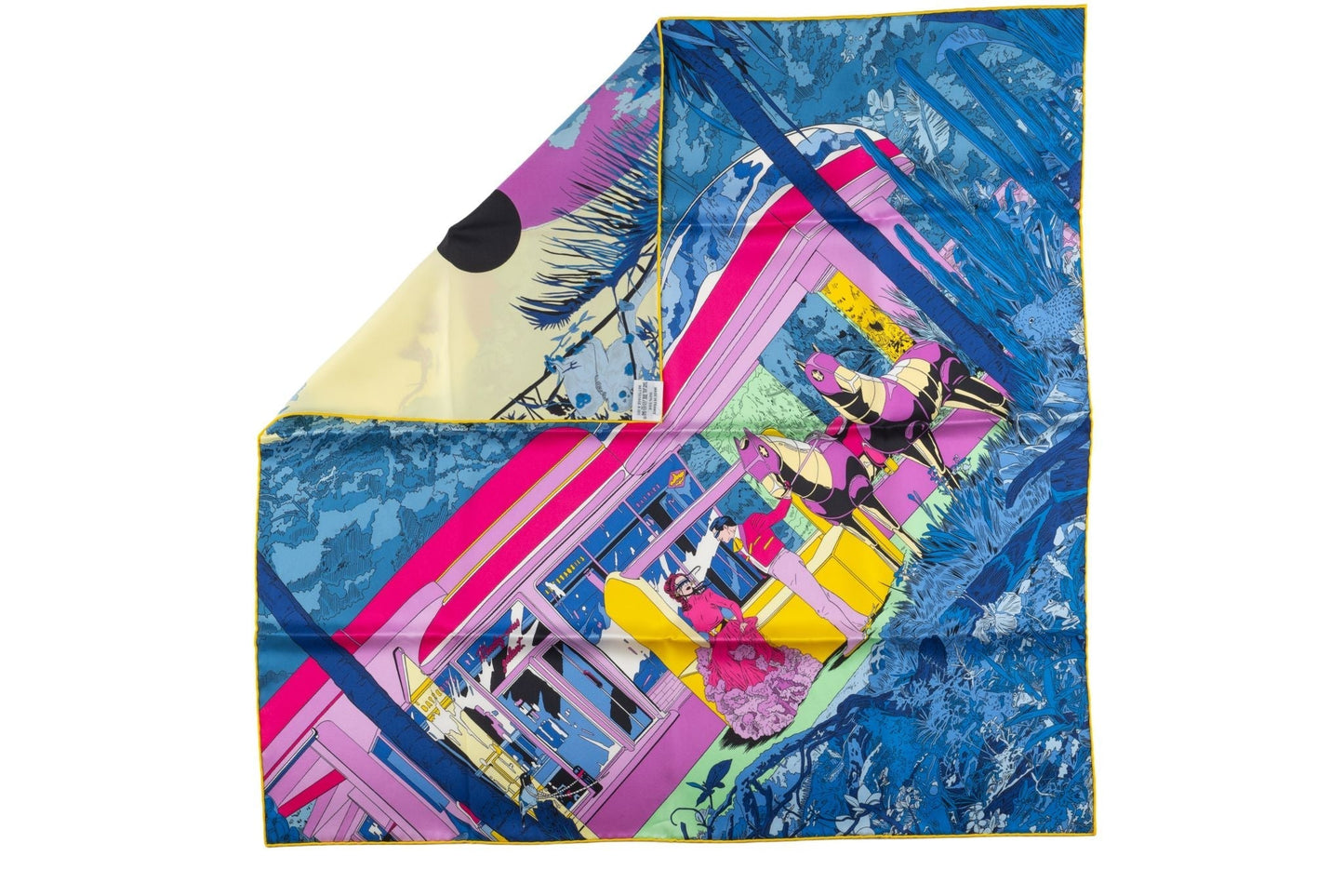 Hermes "Rendez-Vous Galant" Scarf 70 NB