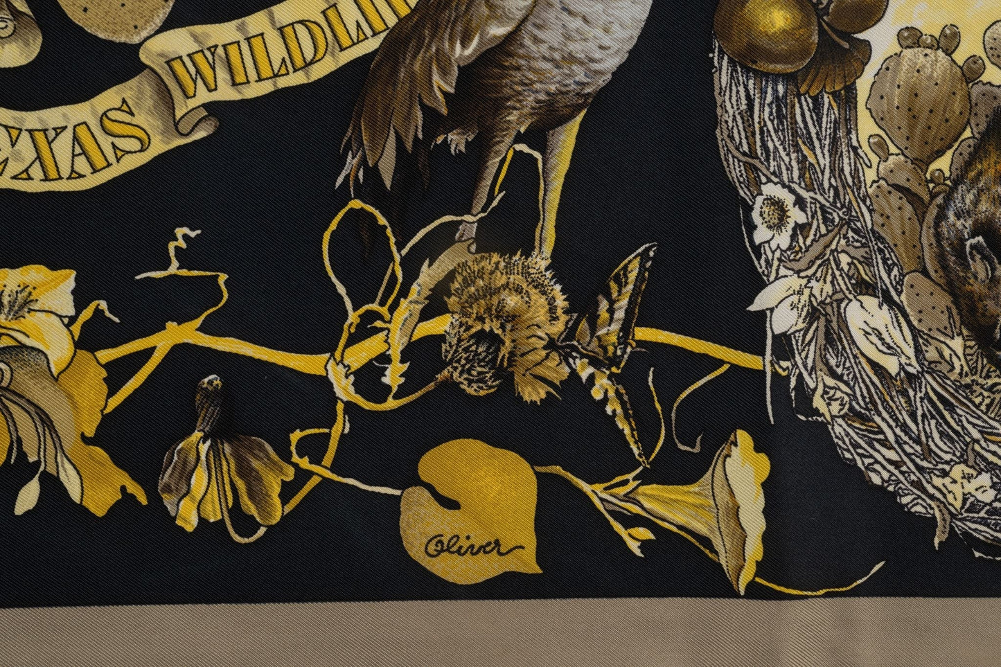 Hermes "Faune et Flore du Texas" Scarf