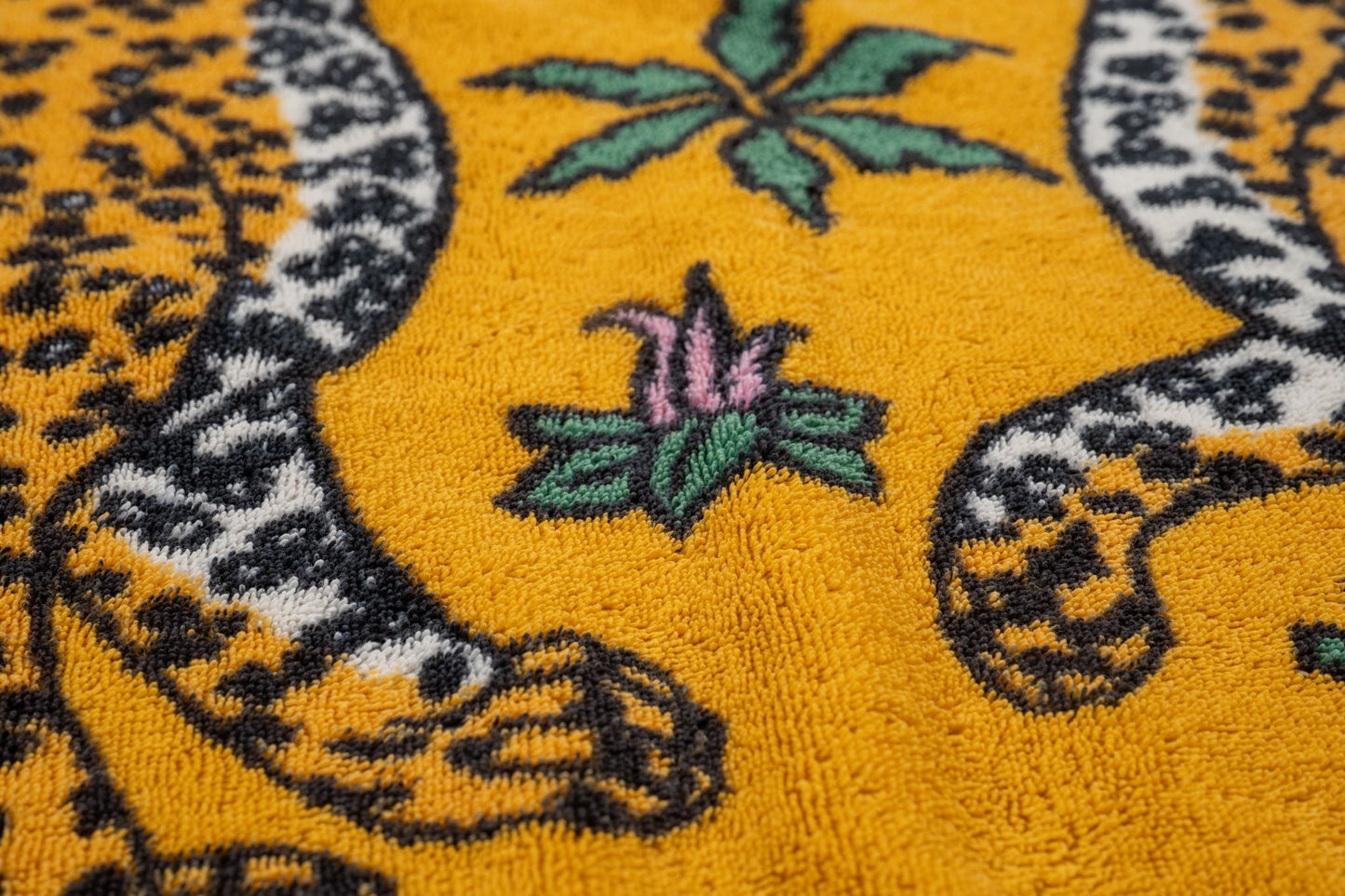 Hermes Leopard Beach Towel
