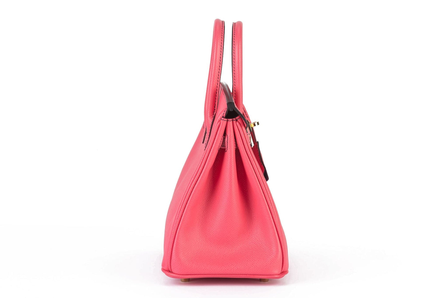 Hermes Birkin 25 Verso Epsom Rose d'Etè