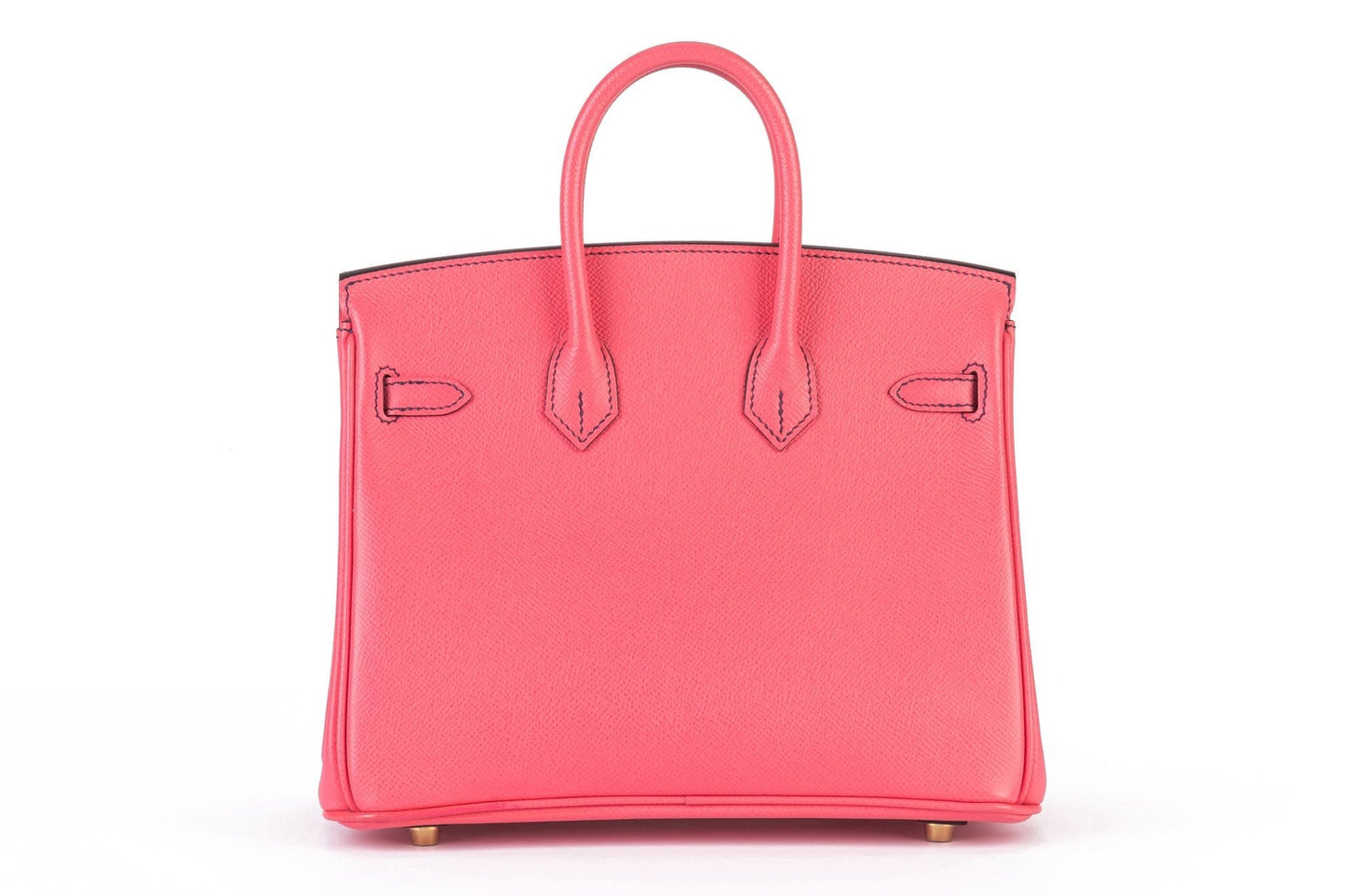 Hermes Birkin 25 Verso Epsom Rose d'Etè