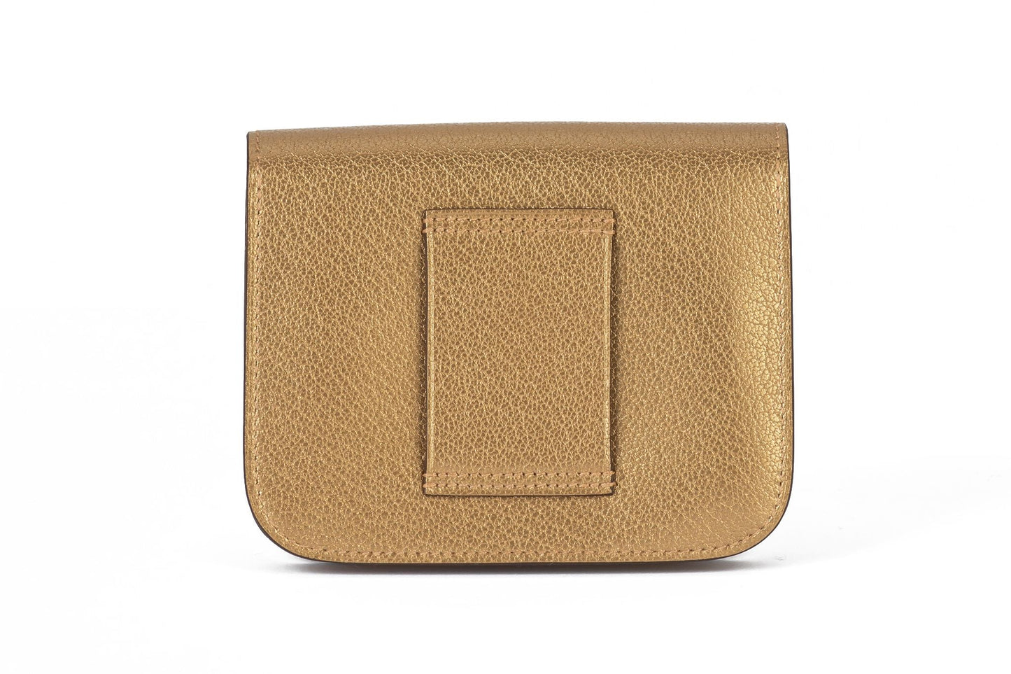 Hermes New Gold Costance Slim Wallet