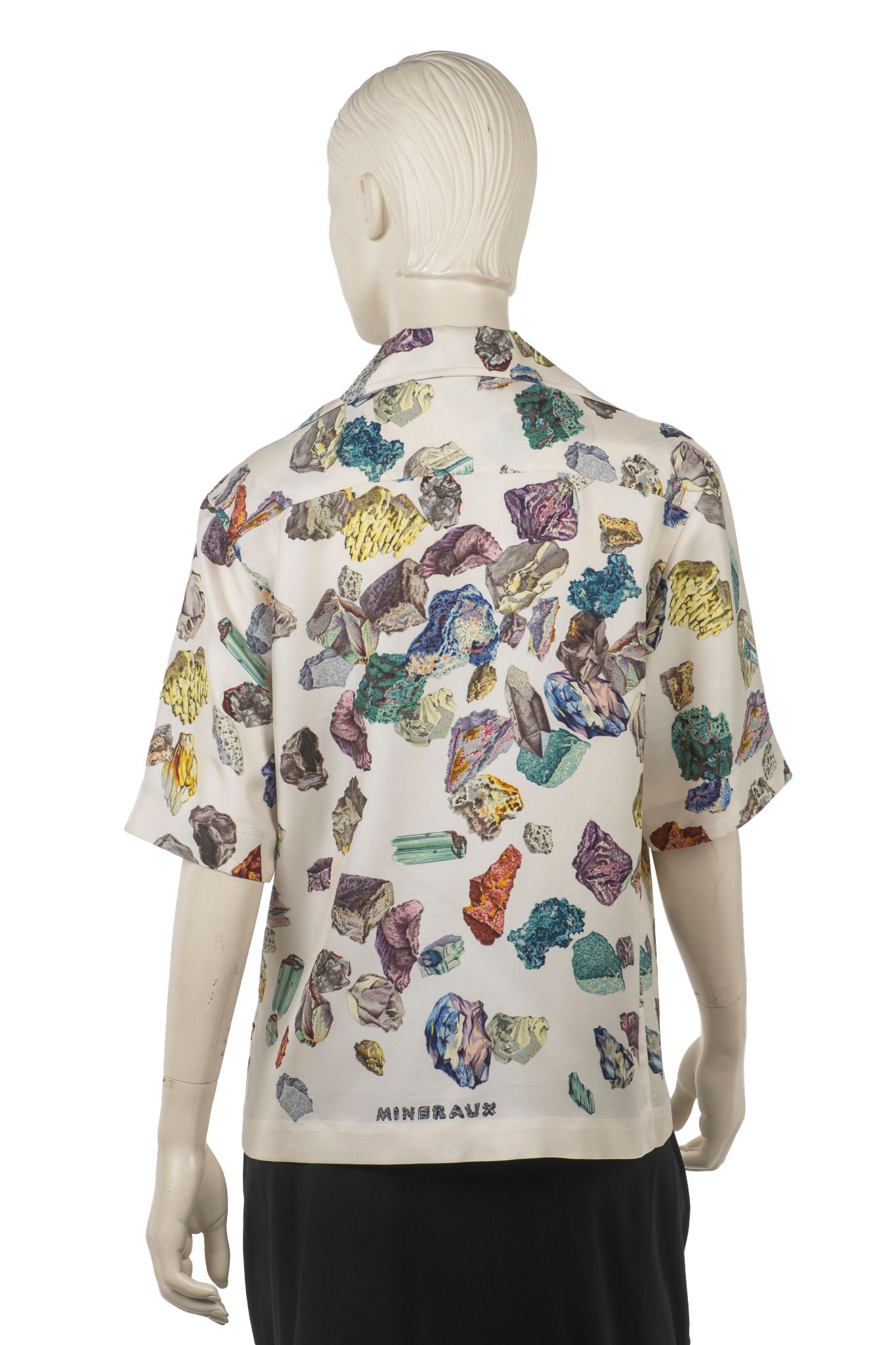 Hermes "Mineraux Geo Rock" Silk Shirt