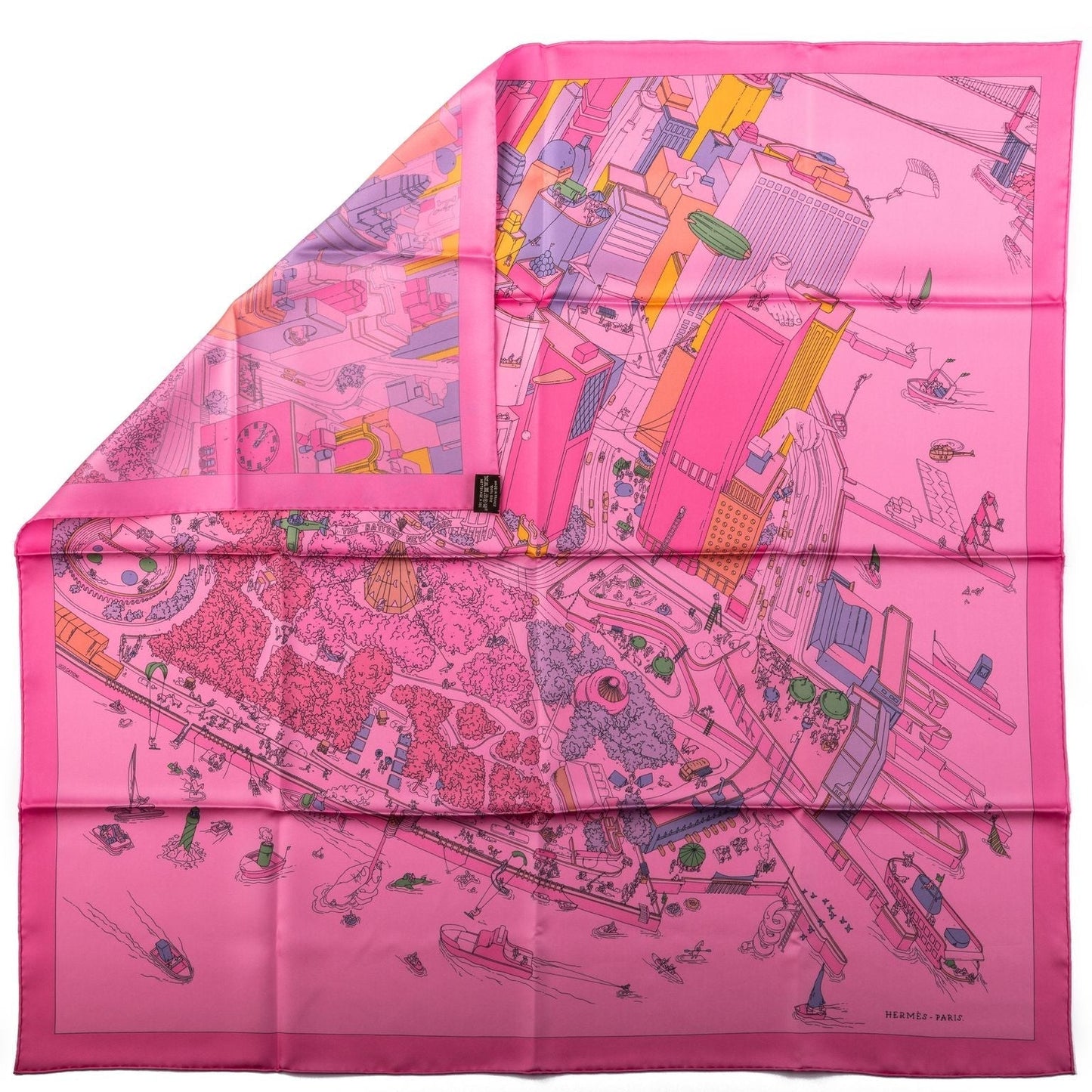 Hermes Rare "Ugo Gattoni" NY Scarf BNIB