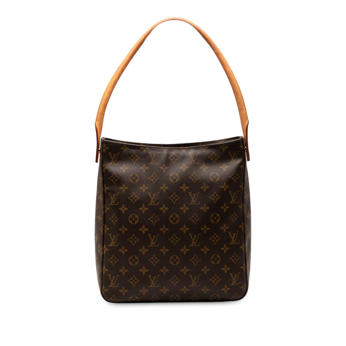 Brown Louis Vuitton Monogram Looping GM Shoulder Bag