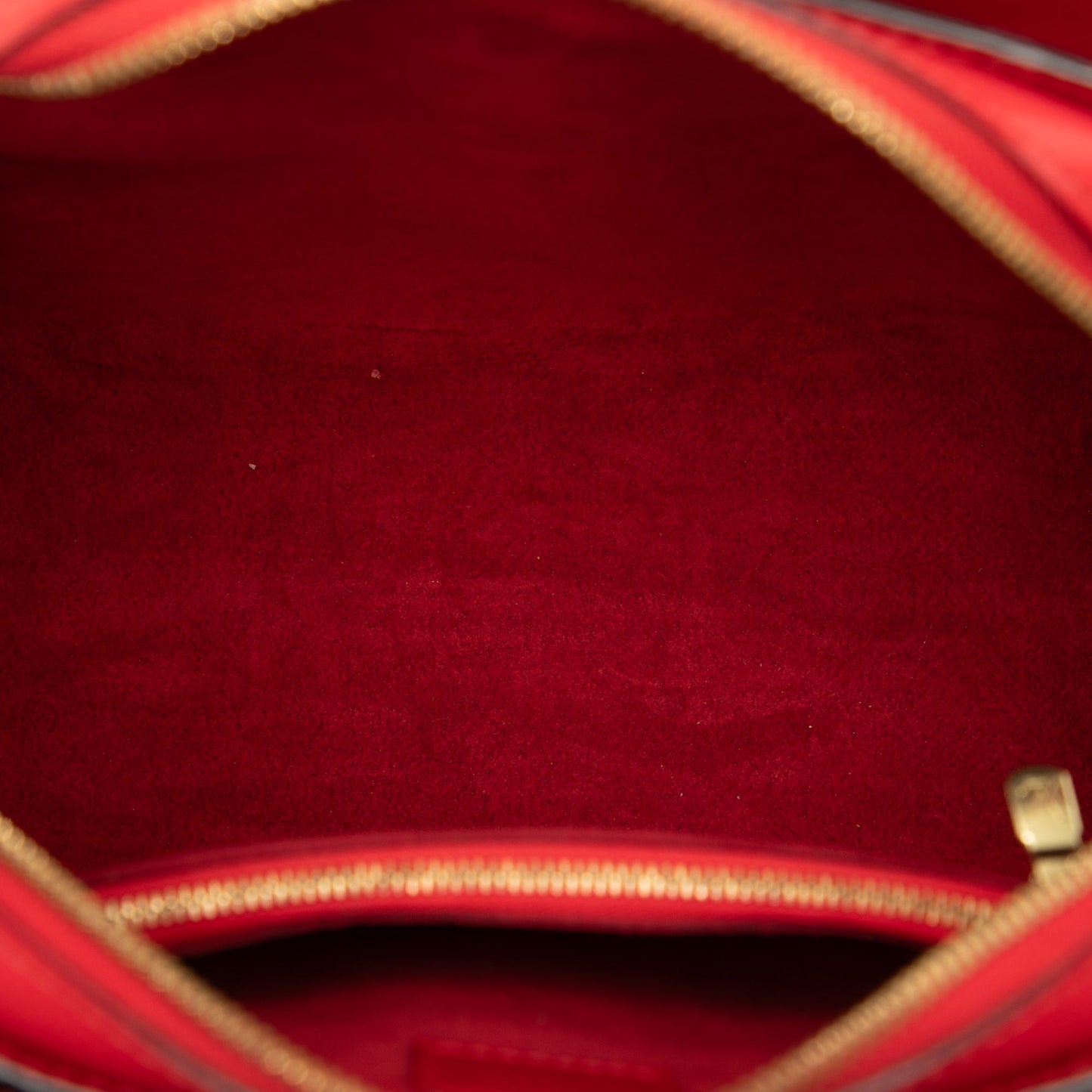 Red Louis Vuitton Epi Pont Neuf Handbag