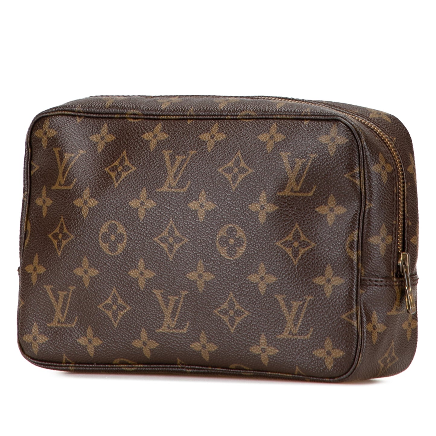 Brown Louis Vuitton Monogram Trousse Toilette 23 Clutch Bag