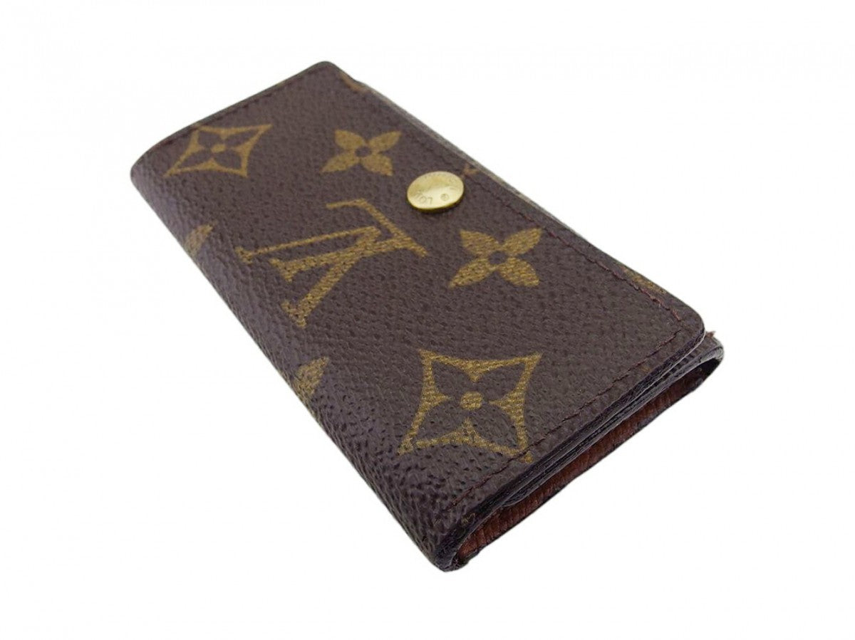 LOUIS VUITTON Key case Key holder  M62631 Brown Multicles4