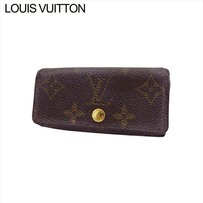 LOUIS VUITTON Key case Key holder  M62631 Brown Multicles4