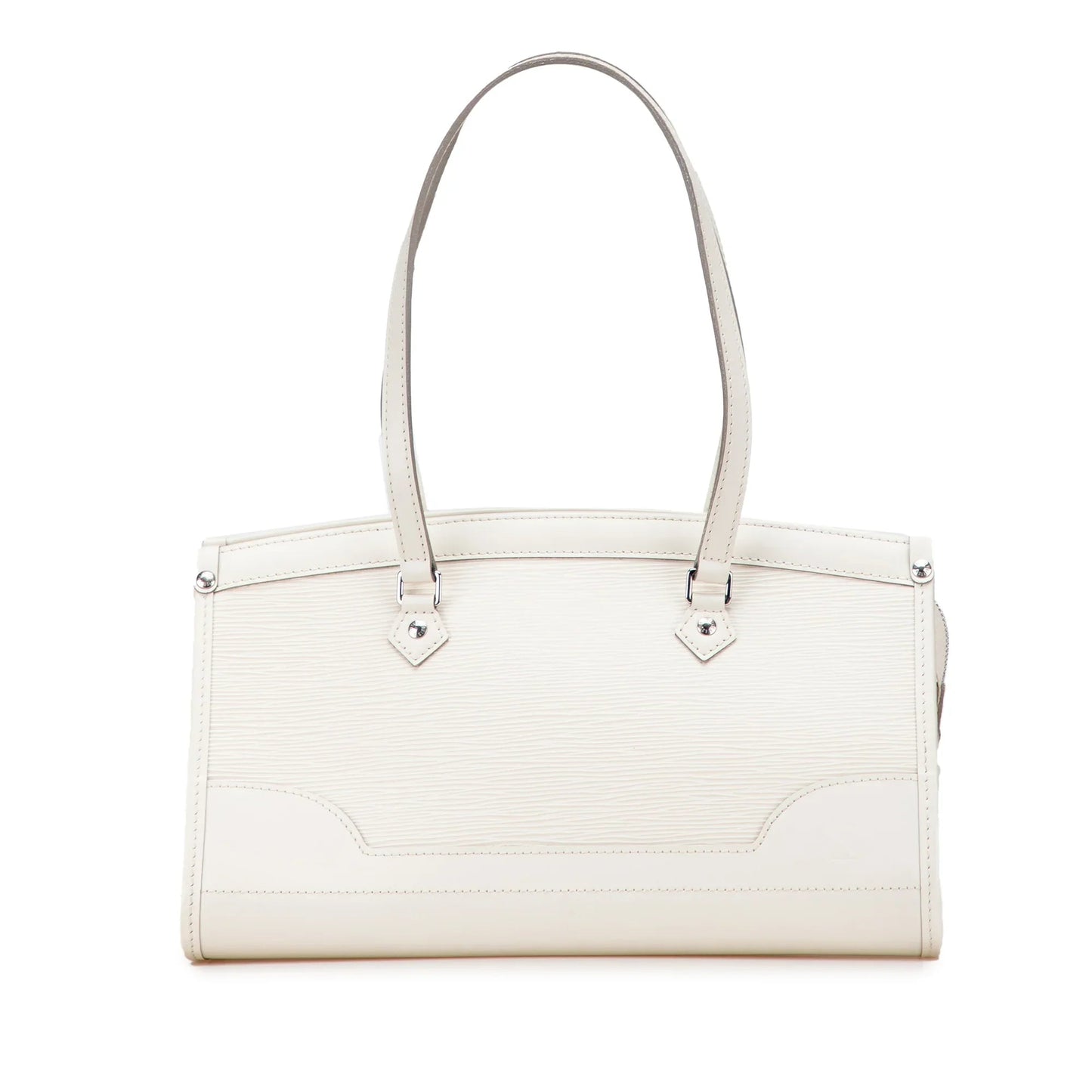 White Louis Vuitton Epi Madeleine PM Shoulder Bag