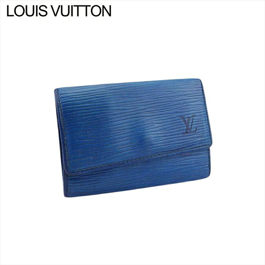 LOUIS VUITTON Key case Key holder  M63815 Toledo Blue Multicles6