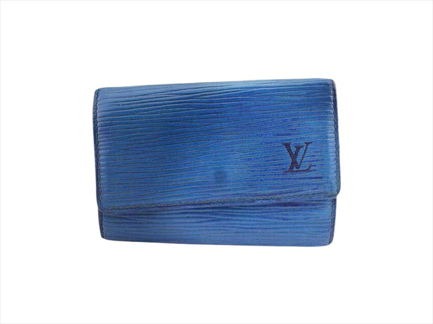 LOUIS VUITTON Key case Key holder  M63815 Toledo Blue Multicles6